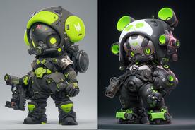 分享一些关于未来的机械Midjourney的专业提示-Ai设计师学院