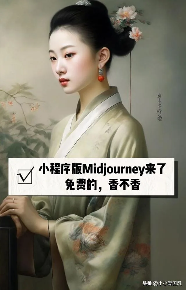小程序版Midjourney来了，手机随手画梦生!