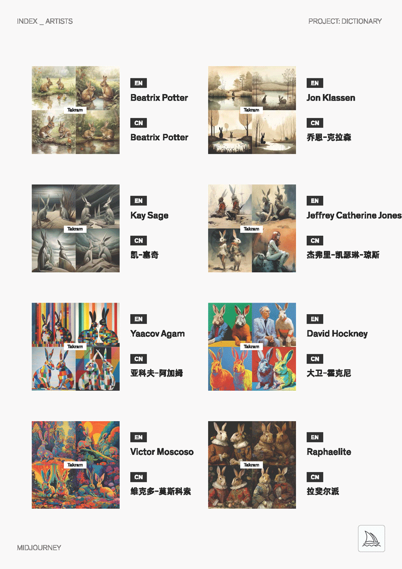Midjourney中英双语图文Prompt指令辞典