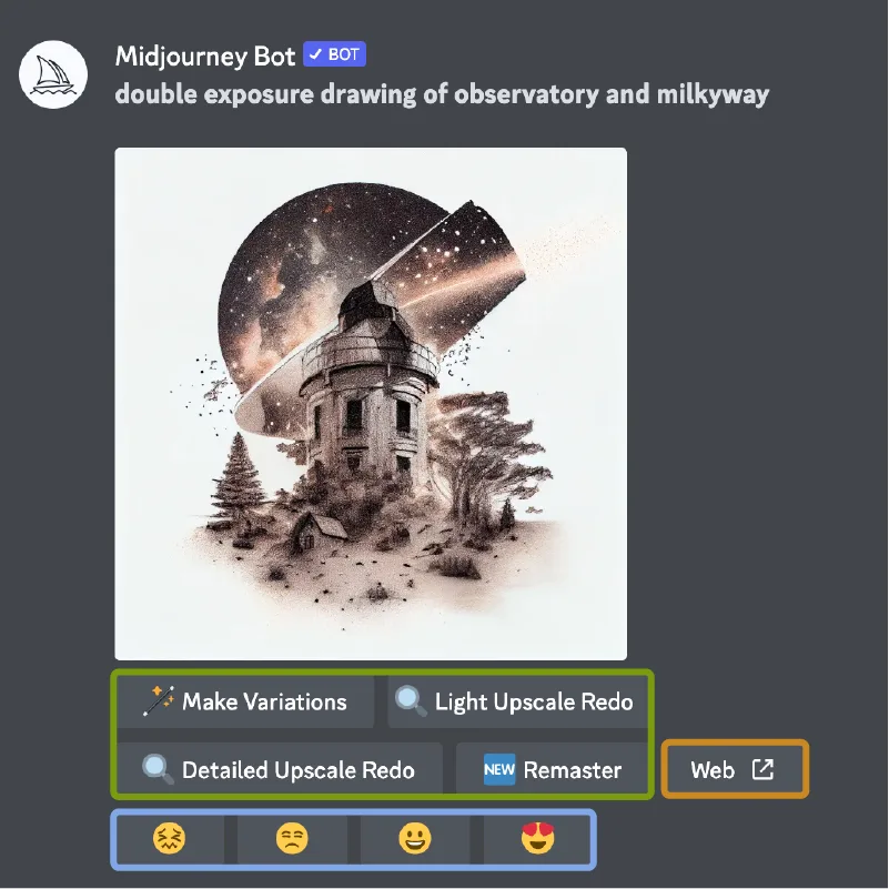 Midjourney Discord的使用手册 Midjourney Discord的使用手册