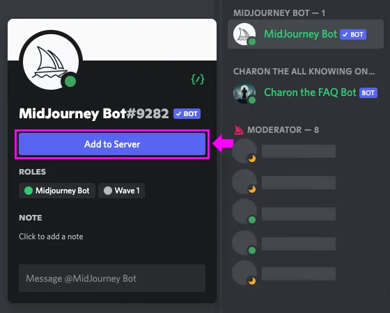 Midjourney Discord的使用手册 Midjourney Discord的使用手册