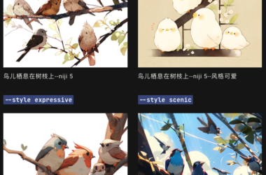 Midjourney参数合集-Ai设计师学院