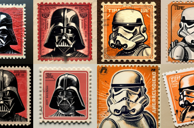 Midjourney技巧|制作邮票教程-Ai设计师学院