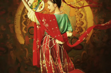 案例分享|Midjourney制作敦煌飞天作品-Ai设计师学院