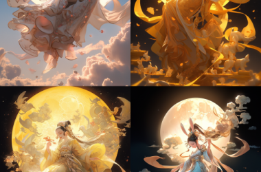 案例分享|Midjourney制作中秋节嫦娥插画-Ai设计师学院