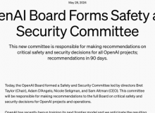 OpenAI成立安全安保委员会，推动大模型加速商业化-Ai设计师学院