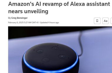 外媒称亚马逊即将推出生成式人工智能Alexa服务-Ai设计师学院