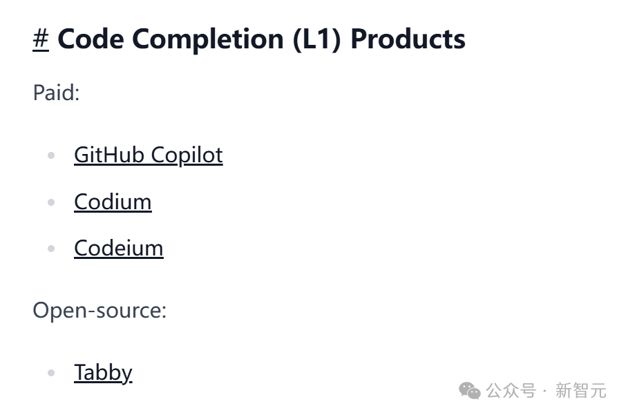 AI编程L1-L5超全分级来了！GitHub Copilot仅L1，Devin是L4