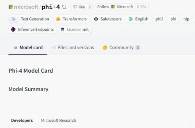 微软开源140亿参数小型语言模型Phi-4，性能接近GPT-4o Mini-Ai设计师学院