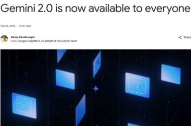 谷歌发布多款Gemini 2.0模型 引领硅谷AI性价比新潮流-Ai设计师学院