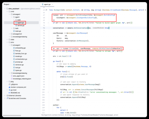 Go语言开发AI智能体有多丝滑?字节重磅开源Eino框架,内含保姆级教程
