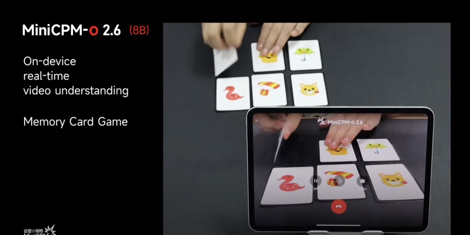 面壁智能发布多模态大模型MiniCPM-o 2.6，让AI一直“睁着眼”