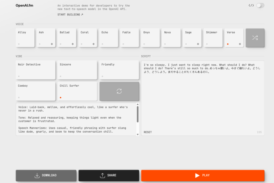 OpenAI深夜发布3个全新的语音模型,一手实测都在这了