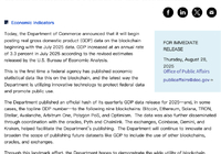 美国GDP数据首次上链比特币与以太坊等公共区块链-Ai设计师学院