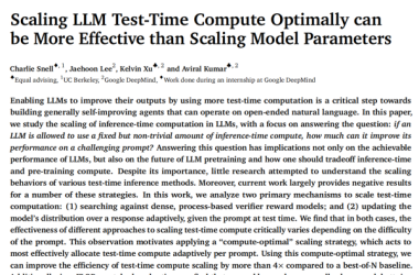 谷歌论文提前揭秘O1模型原理：AI大模型竞争或将聚焦硬件创新-Ai设计师学院