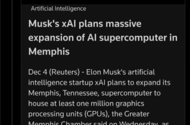 马斯克:Colossus AI超算集群目标不止100万GPU,至少要10亿个!-Ai设计师学院