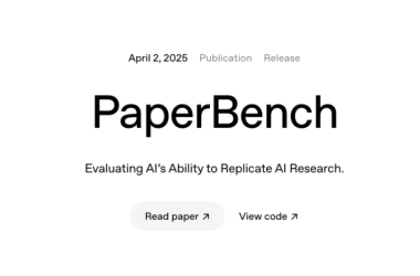 OpenAI 全新开源 PaperBench，助力评估 Agent 复现顶尖论文能力-Ai设计师学院