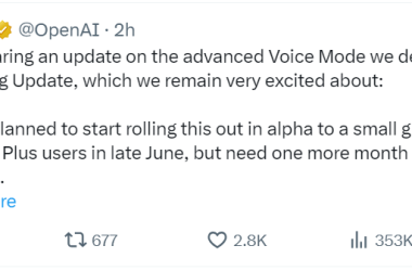 ChatGPT语音助手推迟上线，OpenAI计划秋季全面开放付费用户使用-Ai设计师学院