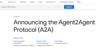 谷歌开源A2A，智能体交互迎来全新变革-Ai设计师学院