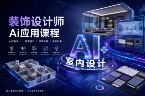 装饰设计师Ai应用课程