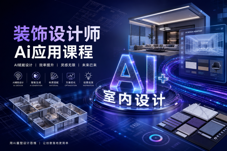 装饰设计师Ai应用课程