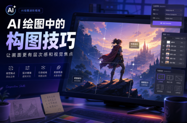 AI绘图中的构图技巧：让画面更有层次感和视觉焦点-Ai创意社