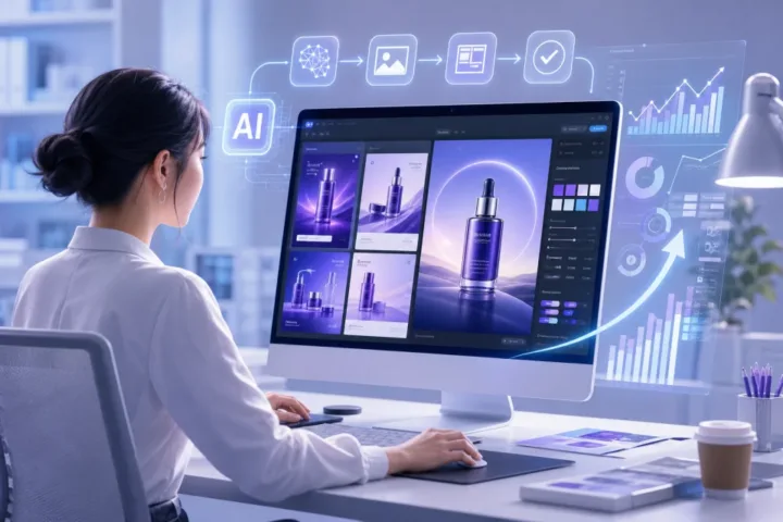 如何用AI生成产品海报？提升商业设计效率的实战方法