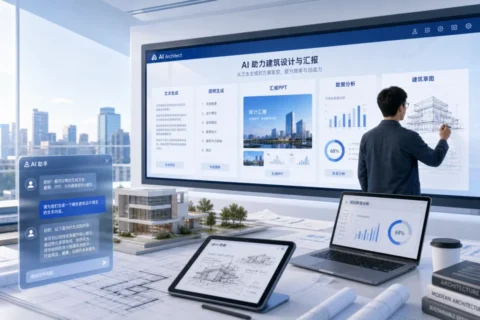 建筑设计师通过AI提升文本生成能力与汇报效率