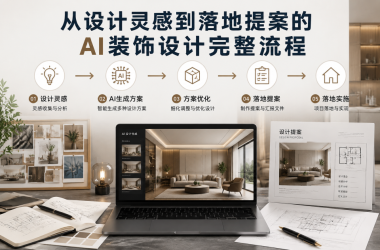 从设计灵感到落地提案的AI装饰设计完整流程-Ai创意社