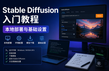 Stable Diffusion入门教程：本地部署与基础设置-Ai创意社