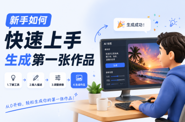 新手如何快速上手生成第一张作品-Ai创意社
