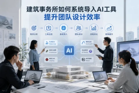 建筑事务所如何系统导入AI工具提升团队设计效率