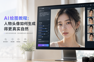 AI绘图教程：人物头像如何生成得更真实自然-Ai创意社