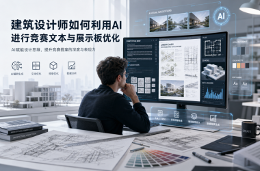 建筑设计师如何利用AI进行竞赛文本与展示板优化-Ai创意社
