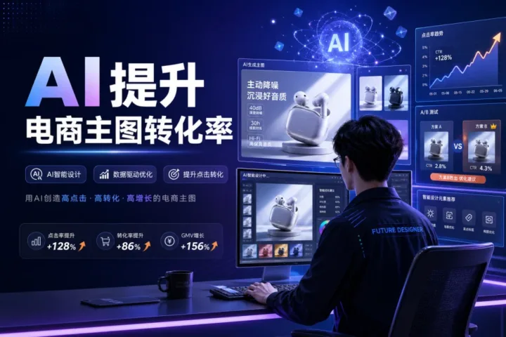 未来设计师如何用AI提高电商主图的转化率