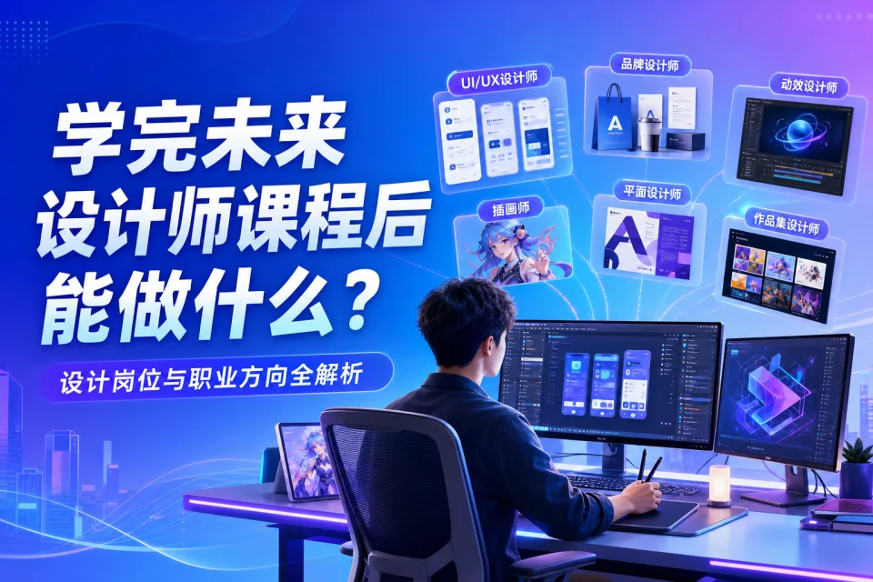 未来设计师课程学完后能做什么工作