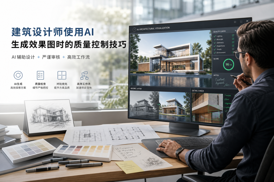 建筑设计师使用AI生成效果图时的质量控制技巧