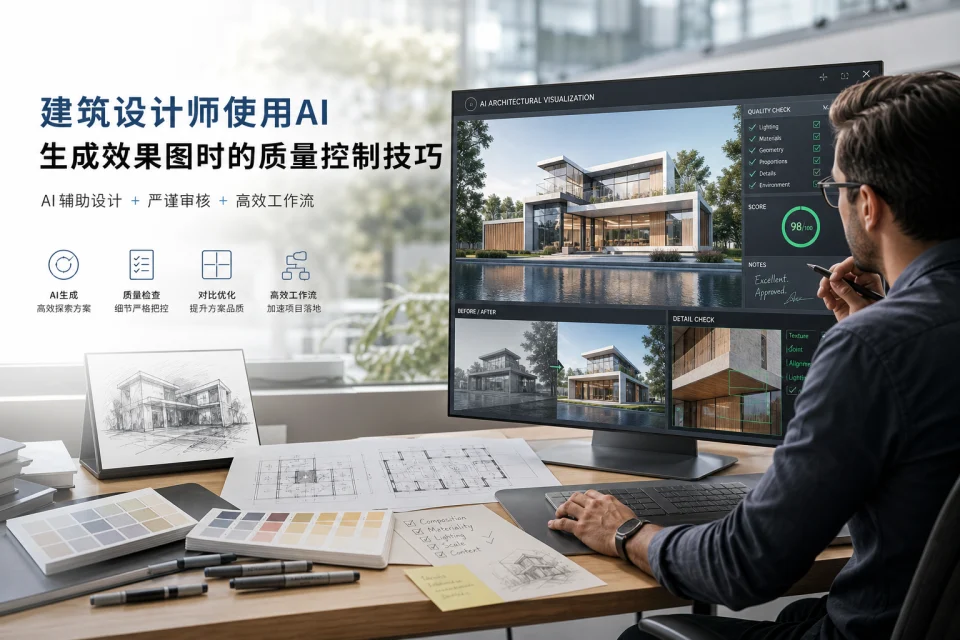 建筑设计师使用AI生成效果图时的质量控制技巧