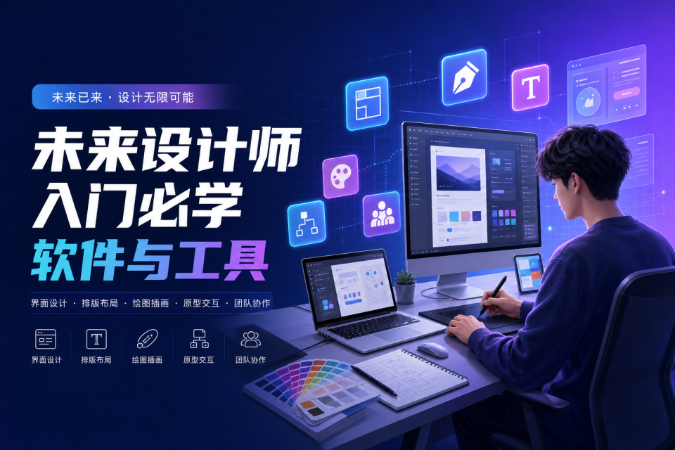 未来设计师课程入门必学的软件与工具