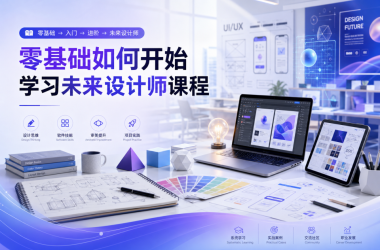 零基础如何开始学习未来设计师课程-Ai设计学院