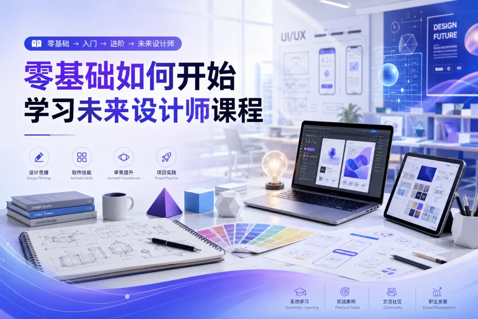 零基础如何开始学习未来设计师课程