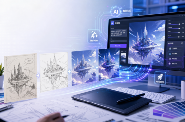 如何用AI进行二次创作?把草图快速变成成品图-Ai创意社