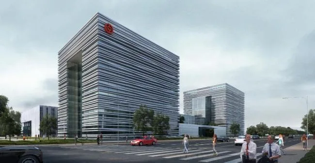 Sketchup办公模型|小高层办公楼，现代风格