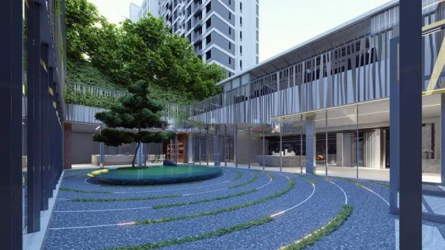 Sketchup住宅模型|高层住宅，现代风格，居住建筑