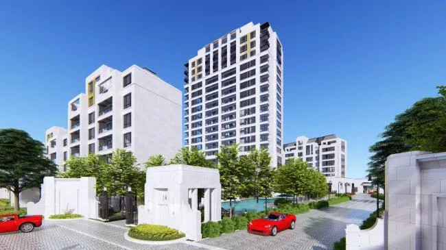 Sketchup住宅模型|高层住宅，居住建筑，现代风格