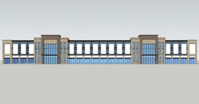 Sketchup商业模型|厂房改购物中心，家具城，家居城