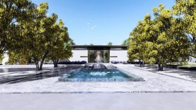 Sketchup商业模型|多层会所，中式风格，商业建筑