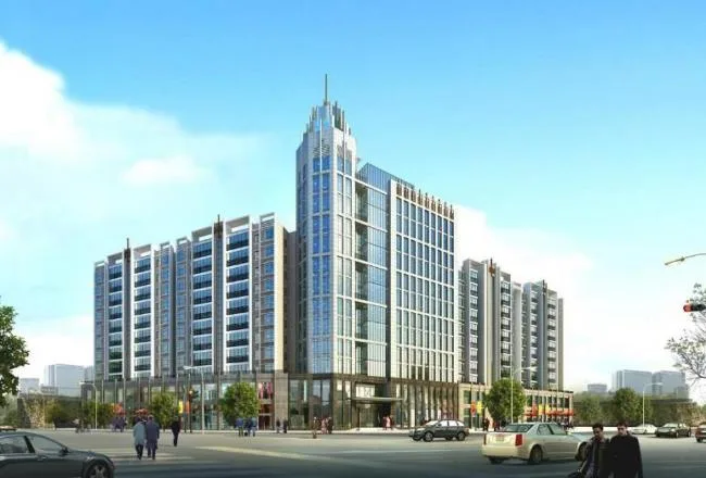Sketchup住宅模型|高层办公，住宅小区规划，现代风格，居住建筑