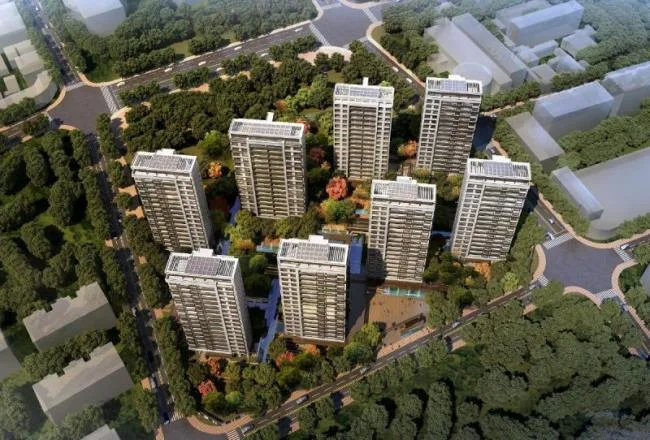 Sketchup住宅模型|高层住宅小区，居住建筑，现代风格