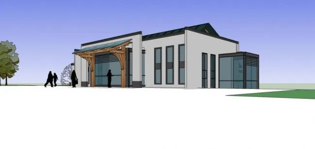 Sketchup商业模型|多层会所，商业建筑，新中式风格